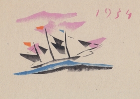 Segelboot 1934 